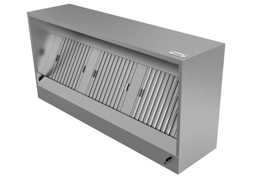  ProChef Hotte murale en forme de boîte avec moteur 2500x950x520 mm 