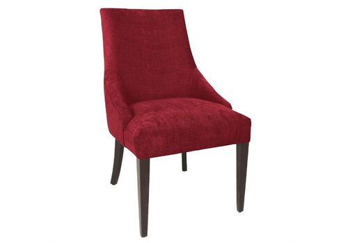  Bolero Chaise restauration tendance Finesse rouge foncé (lot de 2) 