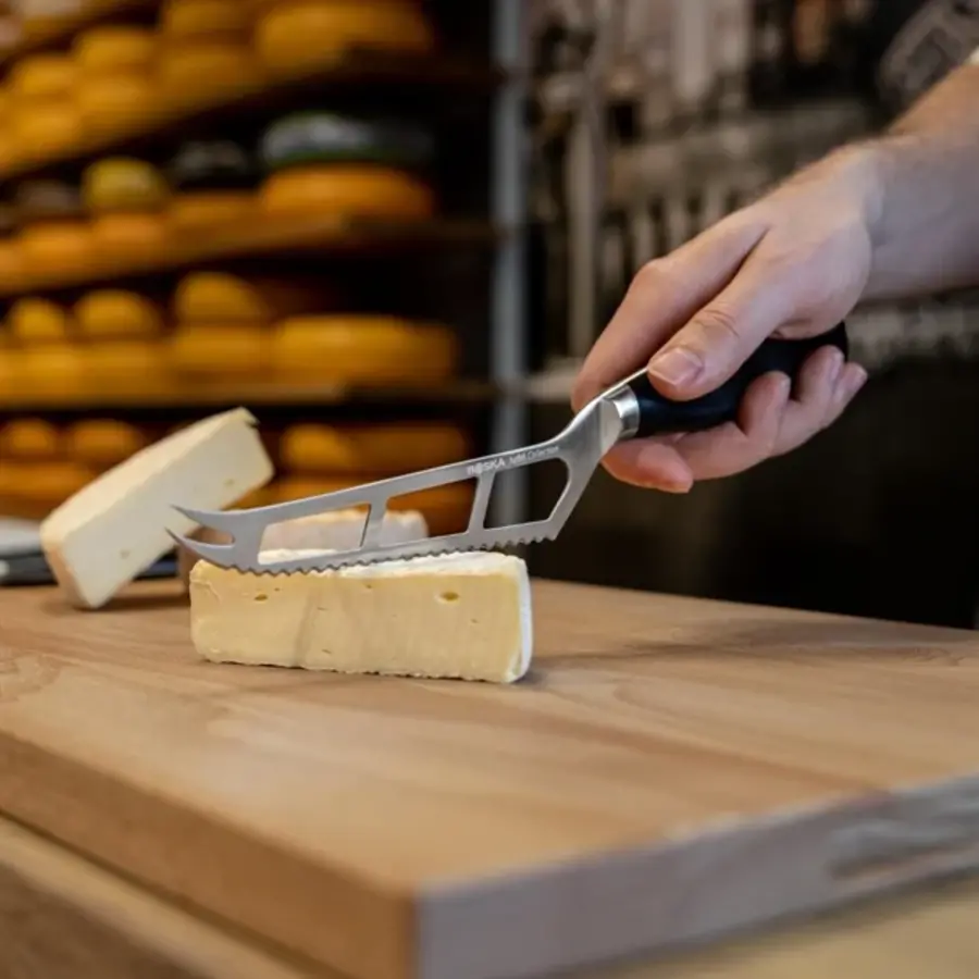 Couteau à fromage pour fromages à pâte mi-dure | lame 21cm