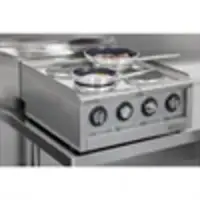 Plaque de cuisson électrique - 7 kW - 4 zones de cuisson