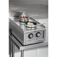 Plaque de cuisson électrique - 3.5 kW - 2 zones de cuisson
