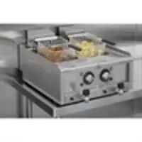 Friteuse électrique double cuve - 2 x 8 litres - 12kW