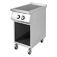 Table de cuisson à induction sur pied - 2 x 35. kW - 400V