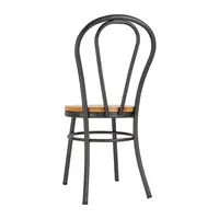 Lot de 2 chaises d'appoint Gris métallisé - h 760 mm