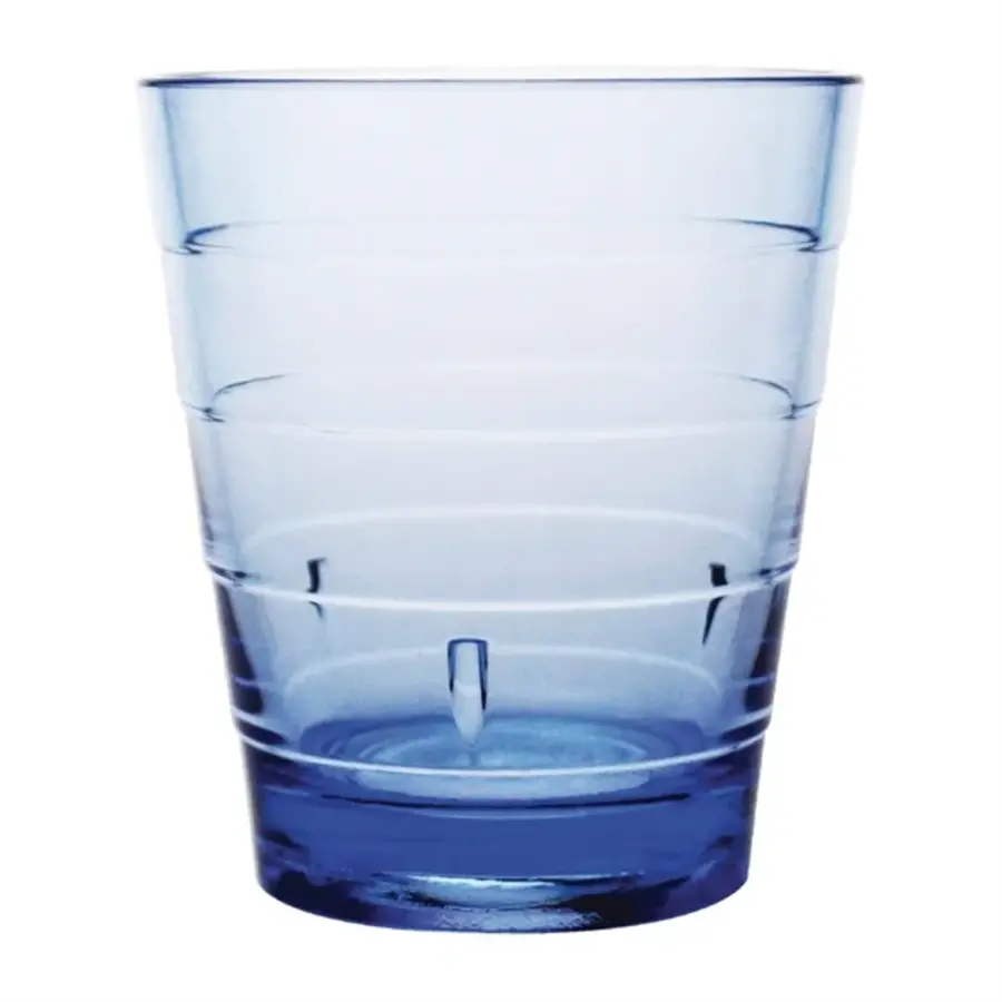 Gobelets en polycarbonate, bleu, 285 ml, 6 pièces