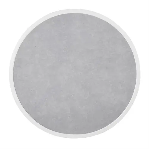  ProChef Plateau de table rond en fibre de verre, effet pierre grise, 580 mm 