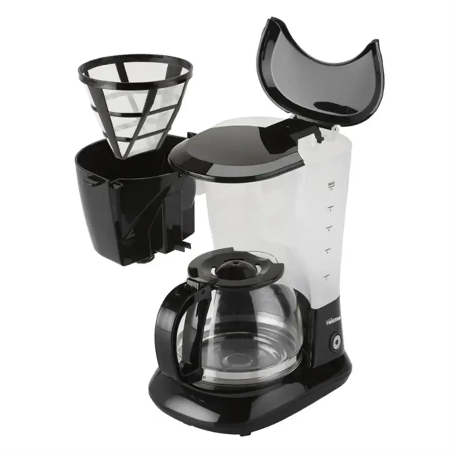 Cafetière verseuse en verre 1,25 litre 750W