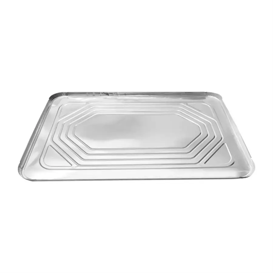 Couvercle en aluminium recyclable pour récipients GN 1/1 (paquet de 5)