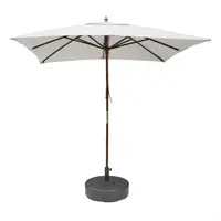 Pied de parasol en plastique noir 40 litres (rempli)