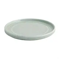 Assiettes plates rondes vertes 180 mm (lot de 6)