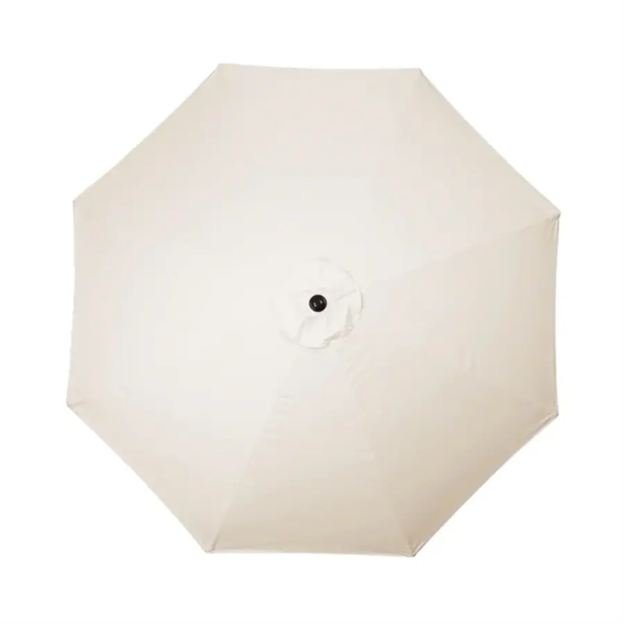 Parasol rond diameter 3 meter crème