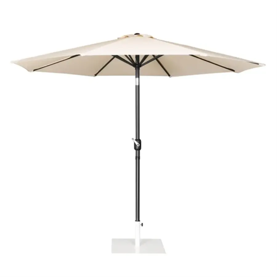 Parasol rond diameter 3 meter crème