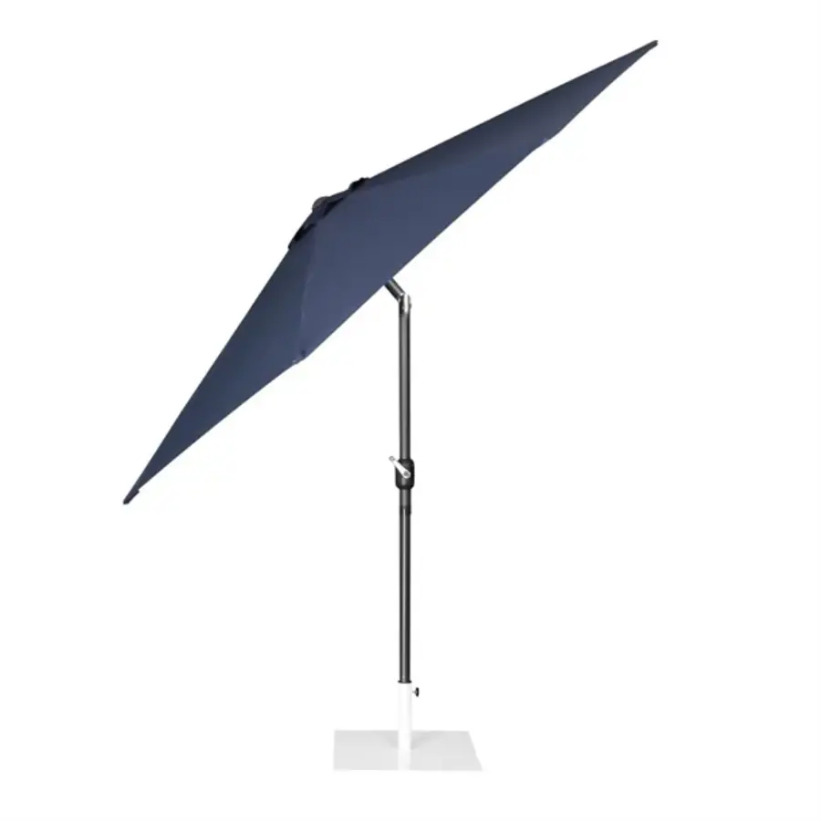 parasol rond bleu 3m diamètre