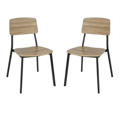  ProChef Chaises de salle à manger en bois (pack de 2) 