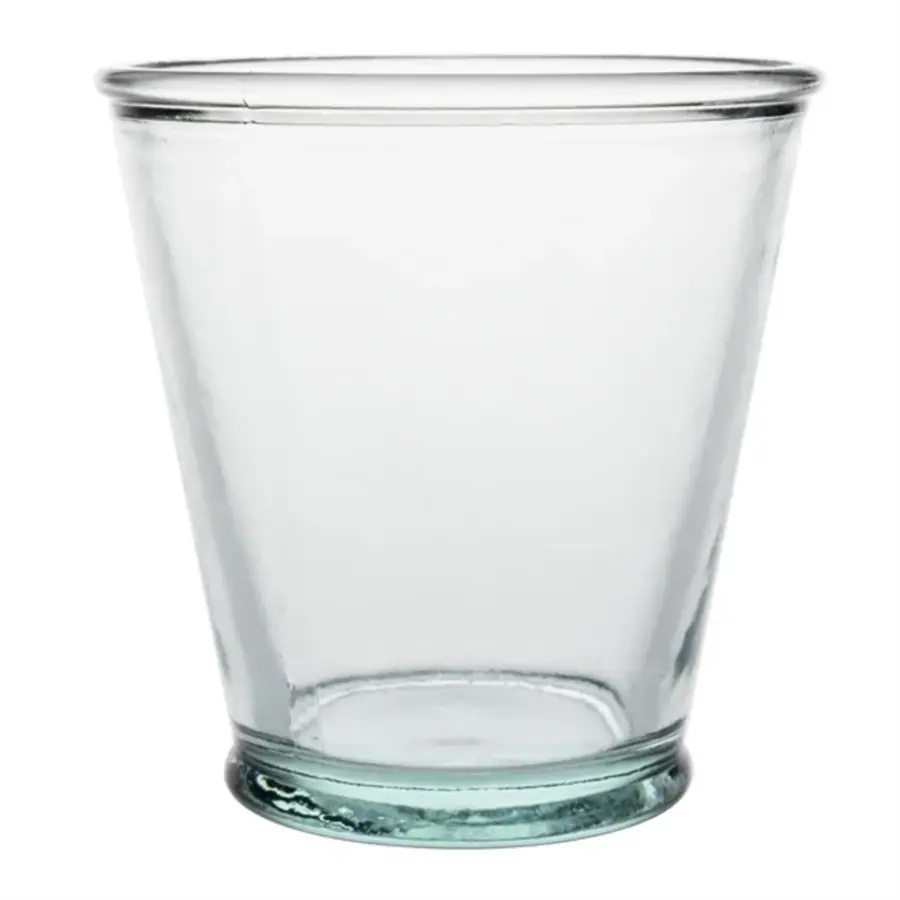 Gobelets coniques en verre recyclé, 220 ml (paquet de 6)