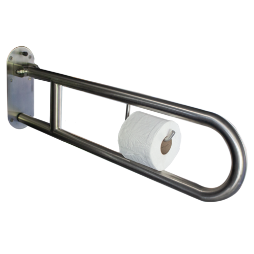  ProChef Barre relevable en inox pour toilette - 800 mm 