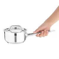 casserole à induction en acier inoxydable 16 cm/1,5 L