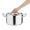 ProChef cuisinière à induction en acier inoxydable 24 cm 5,6 L