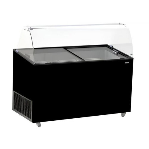  ProChef vitrine à creme glacée noire 10x5 Ltr 