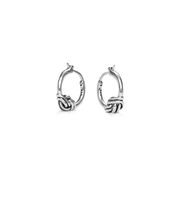 Buddha to Buddha Katja Mix Earring Silver