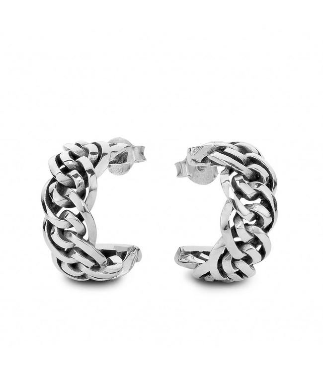 Buddha to Buddha Exclusive Nathalie Oorbel 925 Sterling Silver – Free Engraving