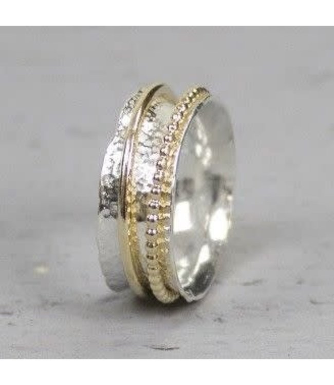 Jeh Jewels Ring silber + goldgefüllt 18728