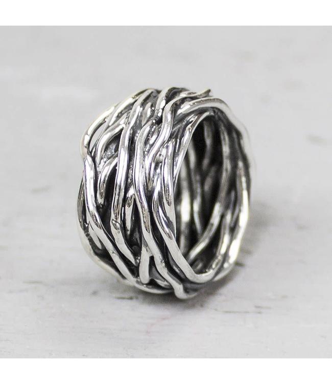 Jeh Jewels Ring Silber Oxy Wrap Ring 18799
