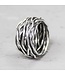 Jeh Jewels Ring silver oxy wrapping ring 18799