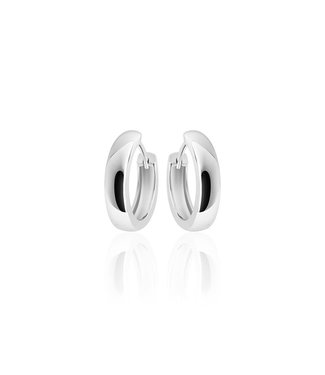 Selection Silver Hoops 4 * 18mm