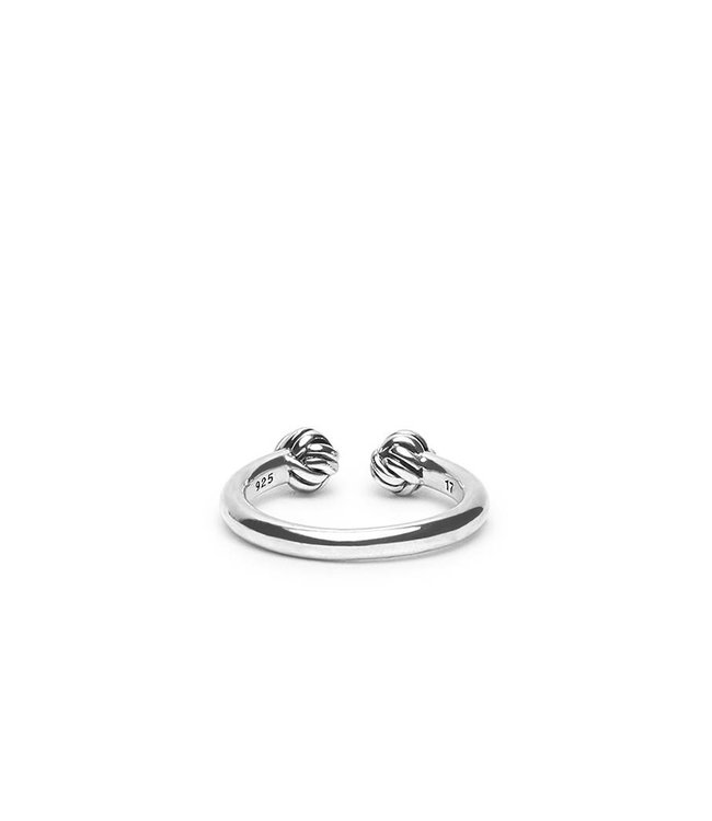 Buddha to Buddha Exclusieve Refined Katja Ring van 925 Sterling Zilver – Gratis Gravure