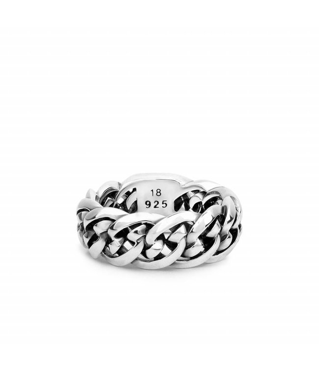 Buddha to Buddha Exclusive Nathalie Small Ring 925 Sterling Silver – Free Engraving