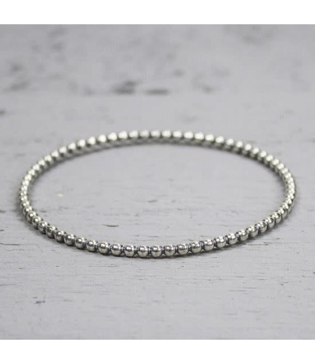 Jeh Jewels Band silver oxy 3mm