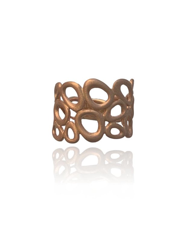 Red Gold Ring size 54