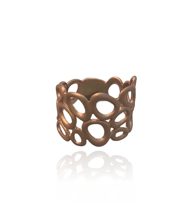 Red Gold Ring size 54