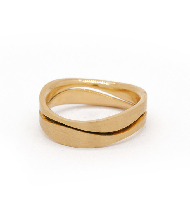 Vincent van Hees 14k Yellow Gold Wedding Ring