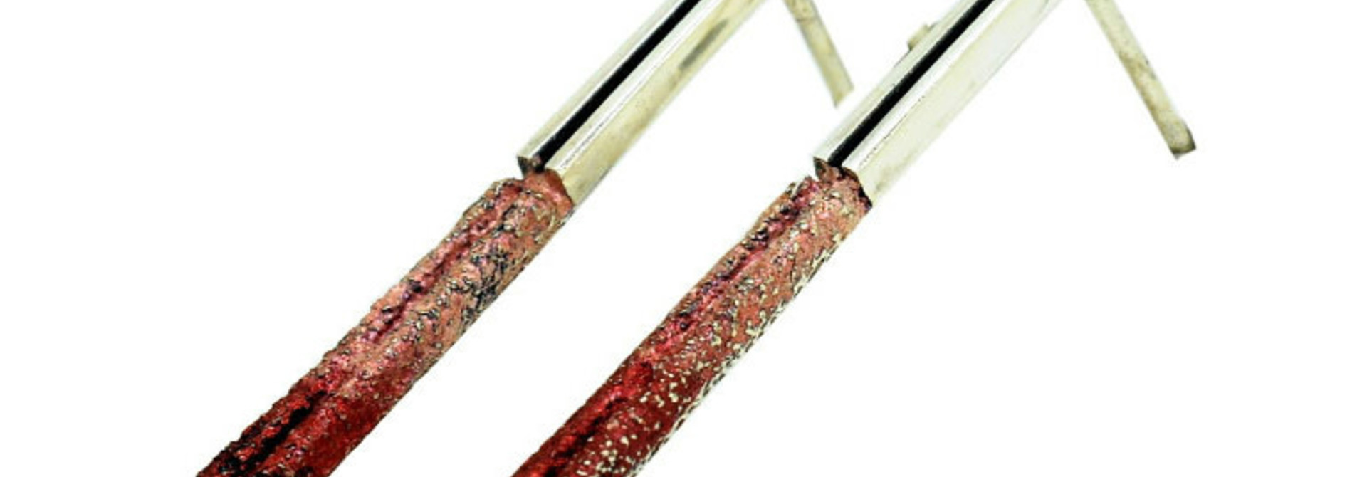 Chloe red Oorbellen