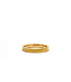 Arior Barcelona Wedding ring Anell desert mini 18 karaats geelgoud