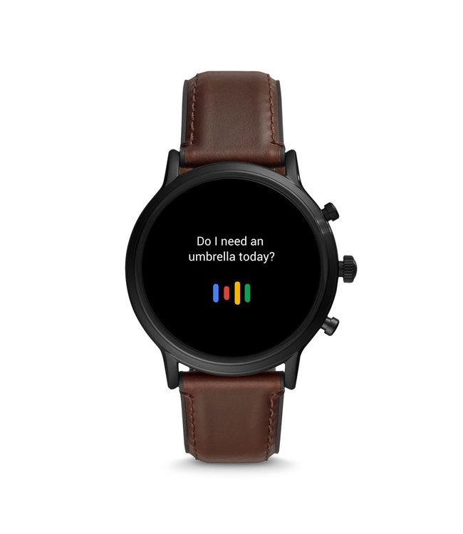 Fossil The Carlyle Hr Smartwatch Gen 5 Heren Smartwatch FTW4026 - Juwelier de Vaal -Bergambacht