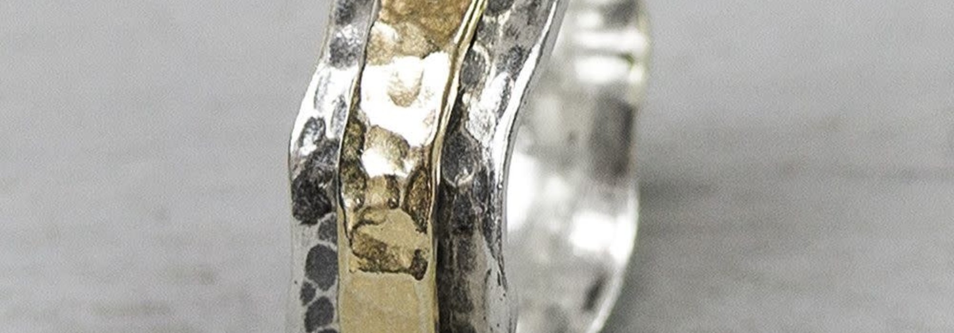 Ring Silver + Gold Filled 19968