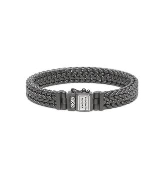 Julius Bracelet Black Rhodium Silver