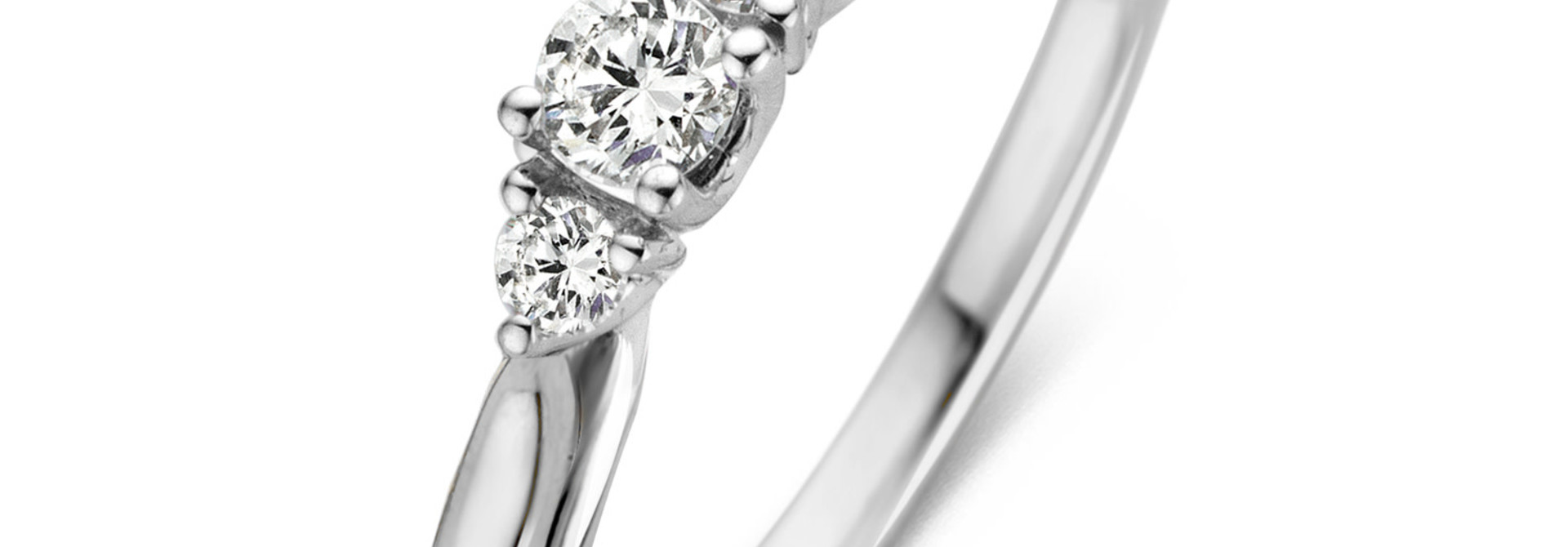 Ring white gold brilliant 0.19 crt RG216805
