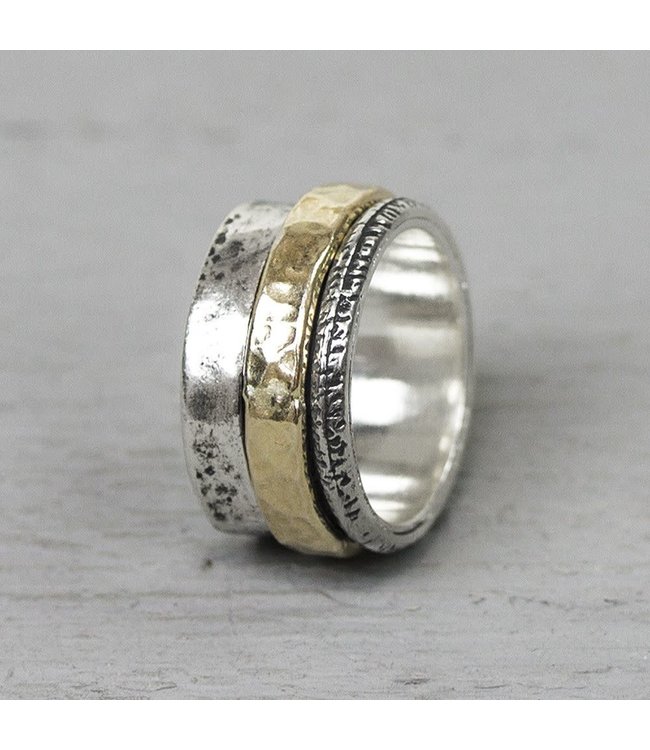 Jeh Jewels Ring Silver + Gold Filled 19967