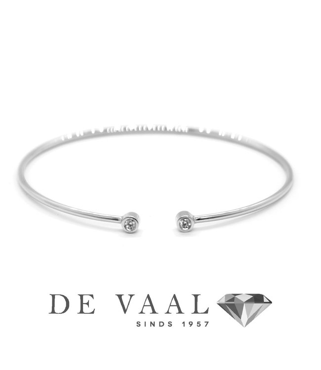 Bloch & Co Witgouden Armband 18krt. Model 3