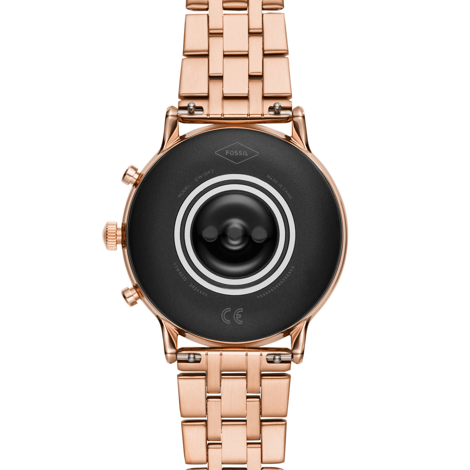 Fossil Gen 5 Smartwatch - Julianna Hr Rose Gold-Tone Stainless Steel - Juwelier de Vaal -Bergambacht