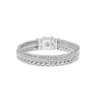 Triple Mini Bracelet Silver