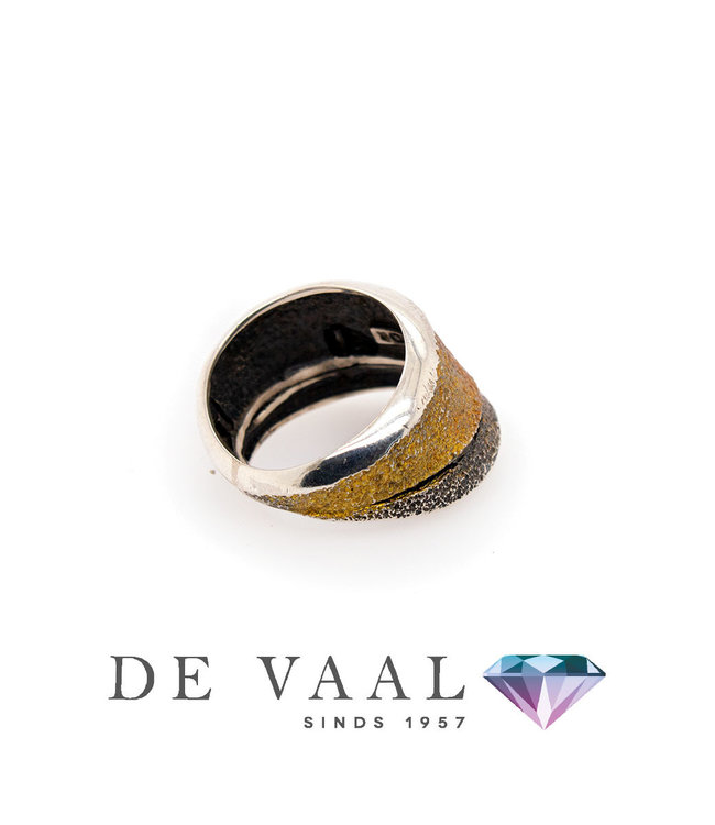 Arior Barcelona Brisa okerkleurige ring