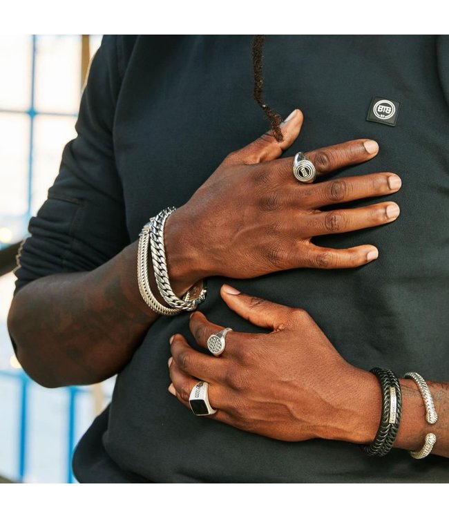 Buddha to Buddha Ben Medium Bracelet Silver