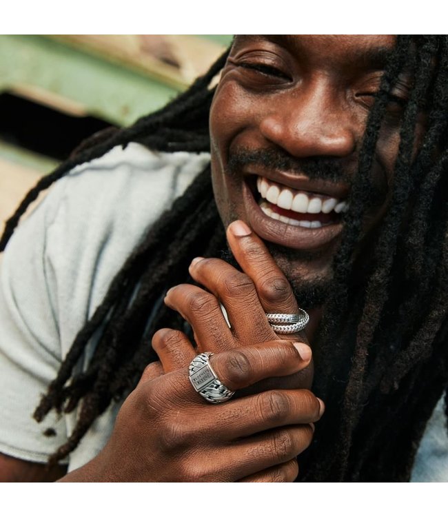 Buddha to Buddha Ben Ring Silver