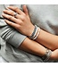 Buddha to Buddha Buddha to Buddha Schakel Small Armband Zilver