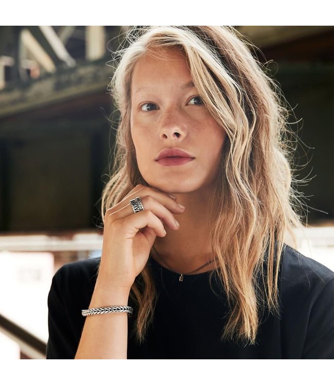 Buddha to Buddha Gliederkette Small Ring Silber